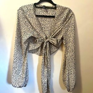 Cheetah print top
